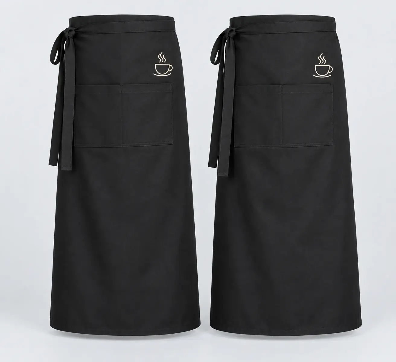 Bistrot de quartier : Tabliers bistro longs